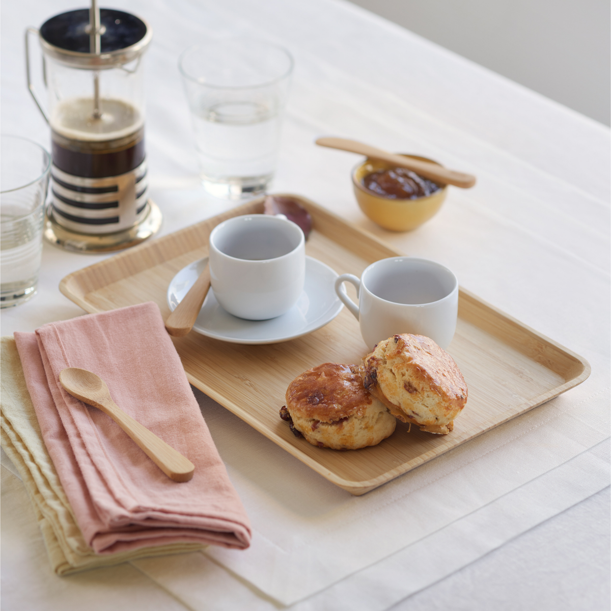 Bamboo Appetizer &amp; Serving Tray
