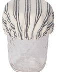 Ticking Stripe Mini Bowl Cover Set of 3