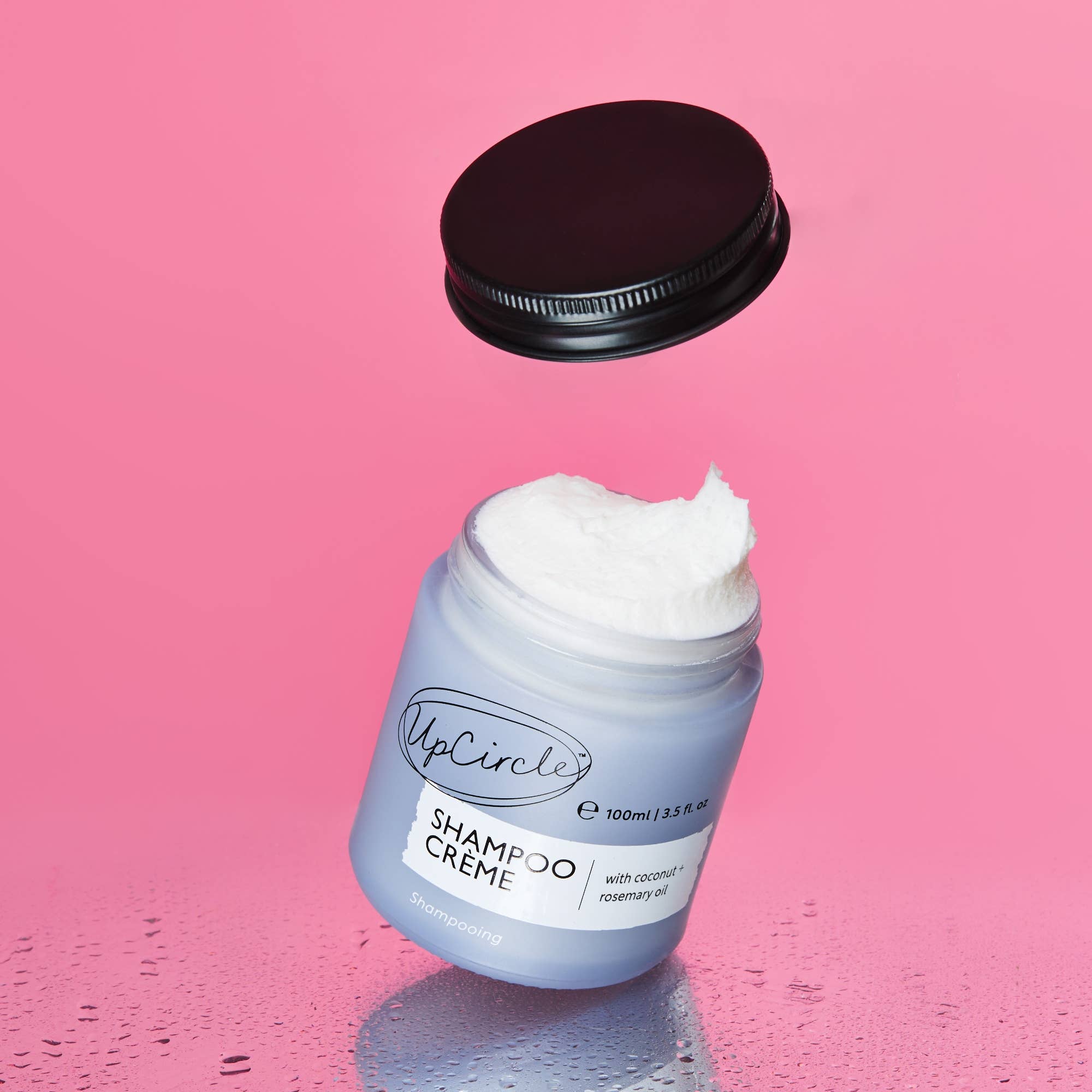 Vegan Refillable Shampoo Crème with Coconut + Rosemary Oil