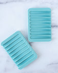 Earth Ahead - Waterfall Silicone Soap Dish - Glacial Blue