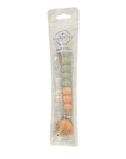 Beaded Wooden & Silicone Pacifier Clip