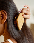 Bamboo Switch - Bamboo Paddle Hairbrush - Square | Haircare Bestseller
