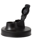 Jarware Black Spout Lid for Wide Mouth Mason Jar