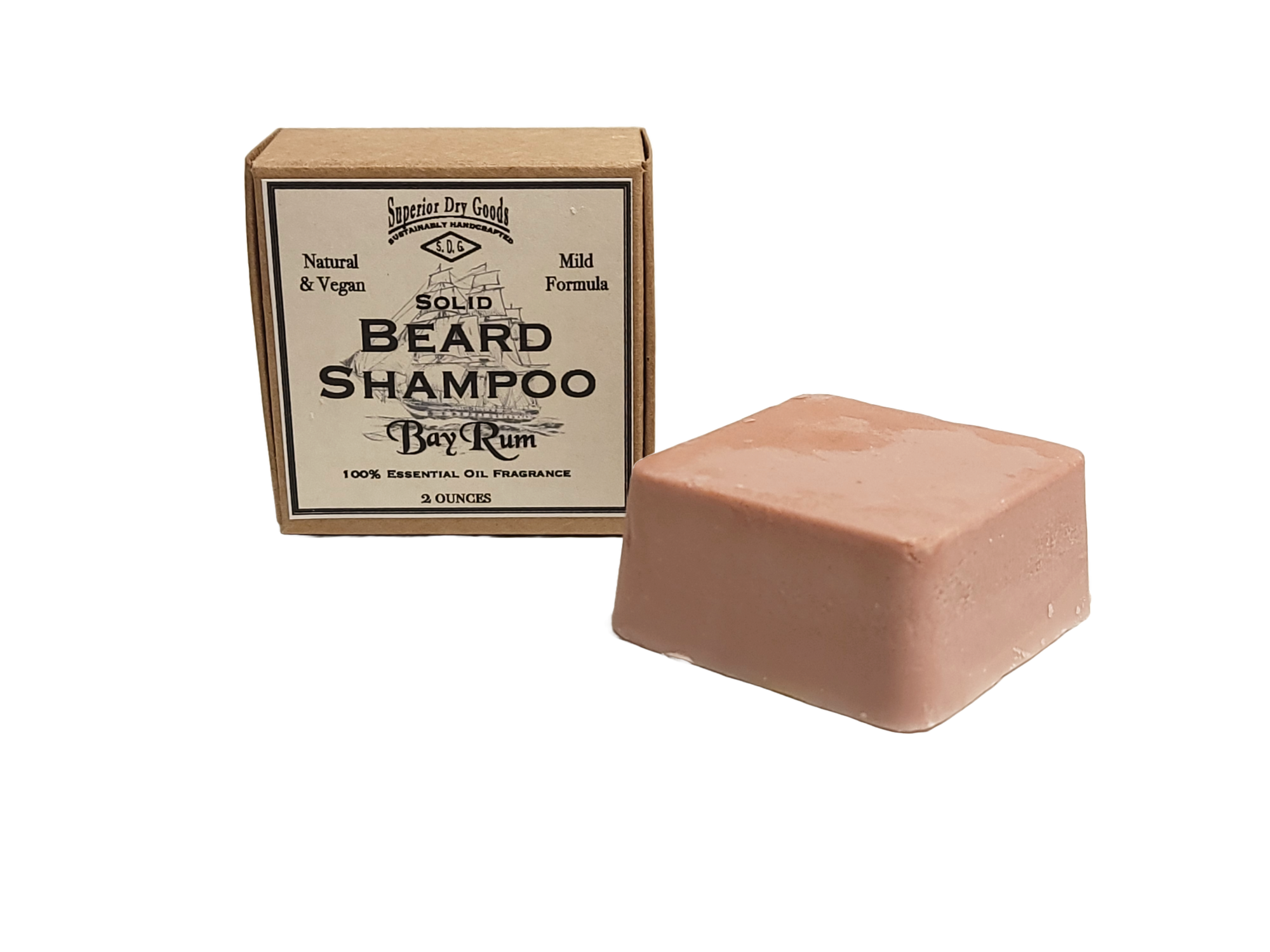 Deluxe Beard Gift Set | Handcrafted | Natural | Bay Rum - Superior Dry Goods -