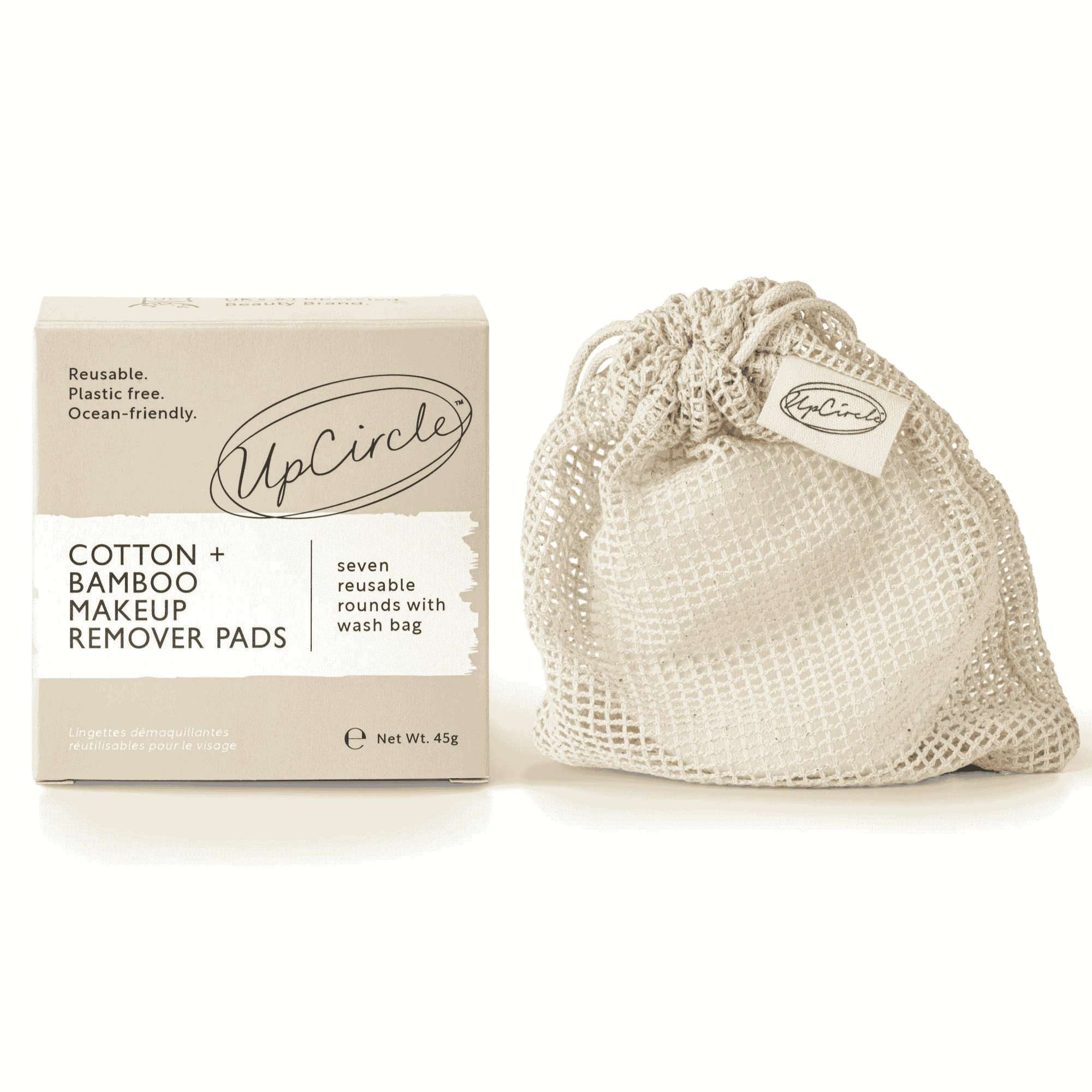 Cotton + Bamboo Makeup Remover Pads