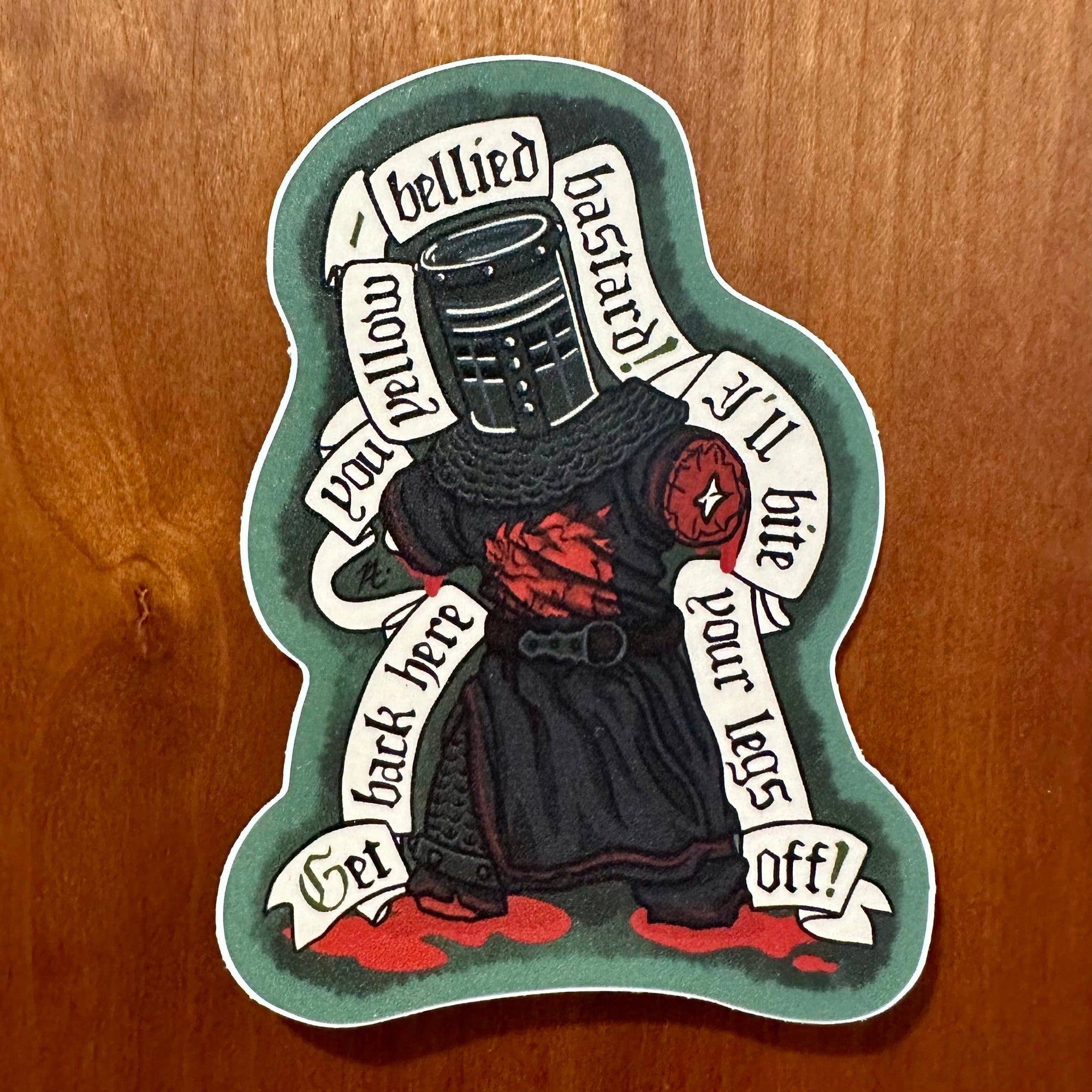 Black Knight (Monty Python) - Sticker