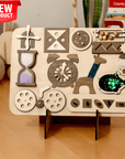 Wooden Busy Board for Toddlers