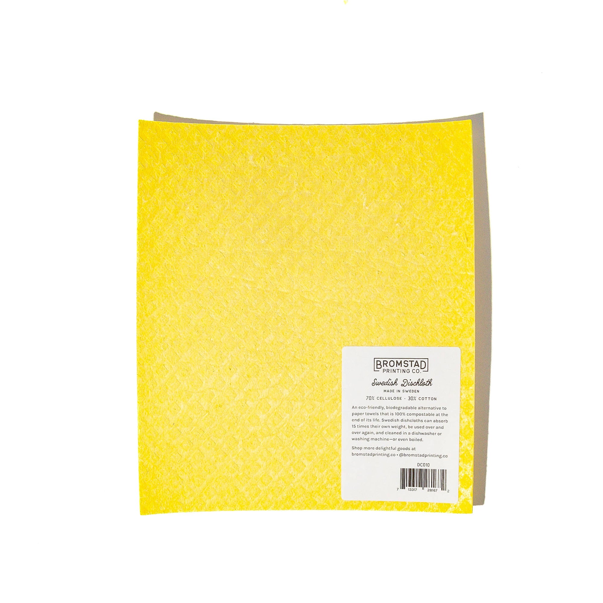 Ribbon Cat - Swedish Dishcloth