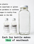 Canary Clean Products - Peppermint Mouthwash Concentrate