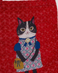 Kusuguru "Honey Bean Princes" Jacquard Tote Premium Chenille