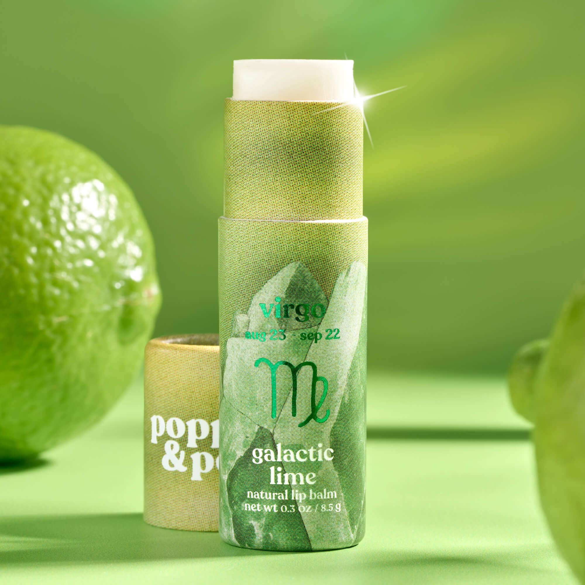 Lip Balm, Zodiac, Virgo Galactic Lime