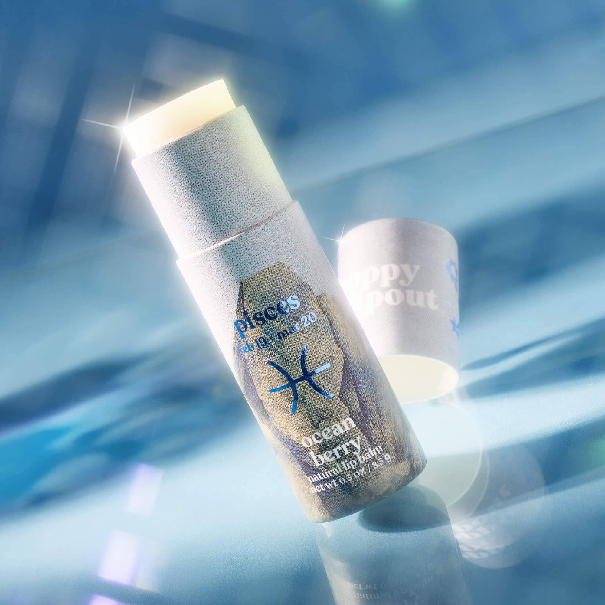 Lip Balm, Zodiac, Pisces Ocean Berry