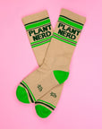 Plant Nerd Gym Crew Socks