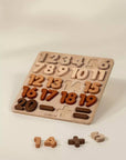Wooden Shapes Learning Set - 12 pcs