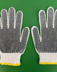 Bunny Gardening Gloves: Le Lapin Rabbit Print, Cotton Blend