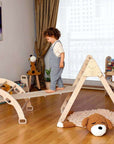5 Pieces Climbing Set - Climbing Triangle / Arch Rocker, XL Pillow, and 2 Ramps