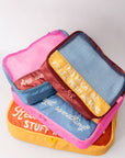 Ban.do - Packing Cube Set, Really Important Stuff