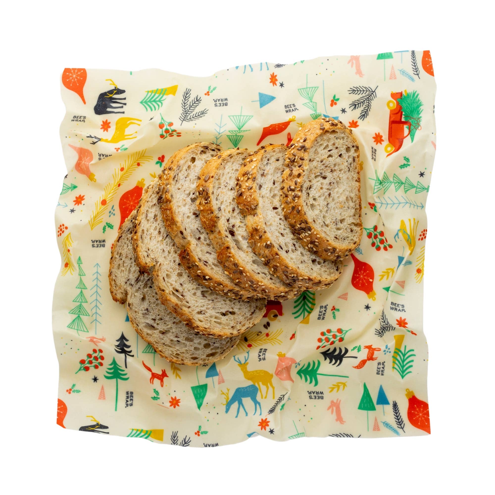 Bee&#39;s Wrap - Winter Wonderland Assorted 3 Pack, Reusable Food Wraps