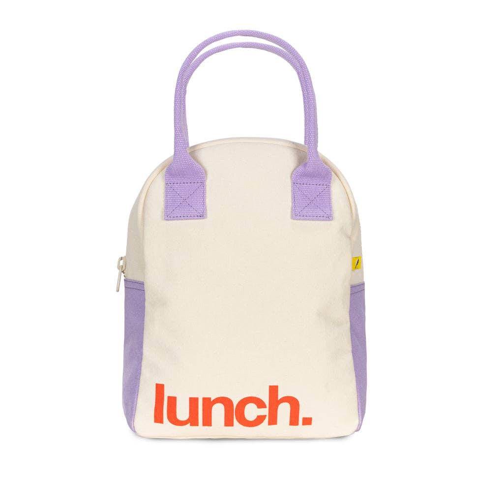 Zipper Lunch - ‘Lunch’ Lavender Poppy