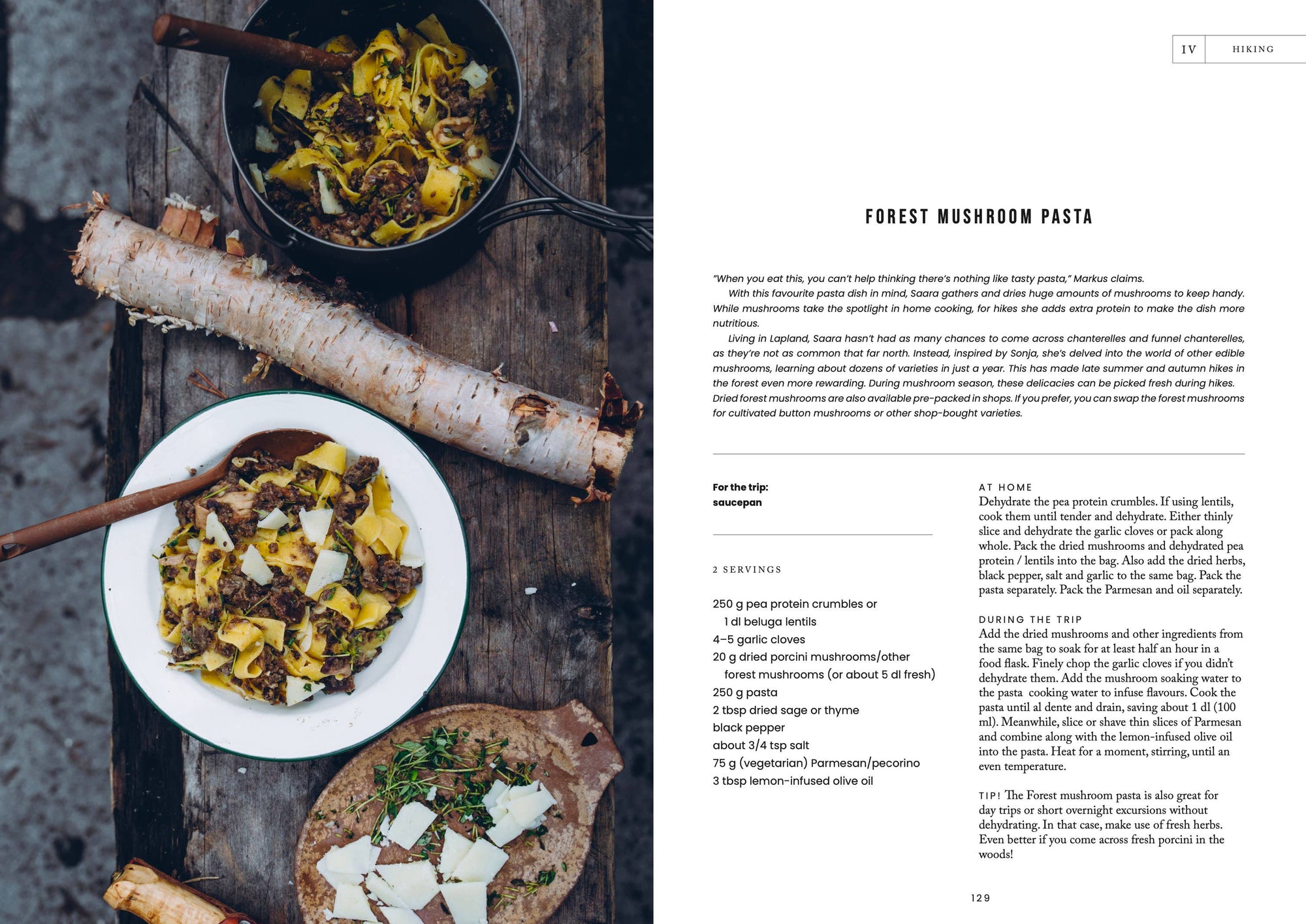 Food Over the Campfire – Recipes for Day Hikes &amp; Wilderness
