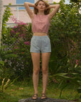 Denim Cabana Shorts