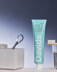 Davids premium toothpaste  /  spearmint