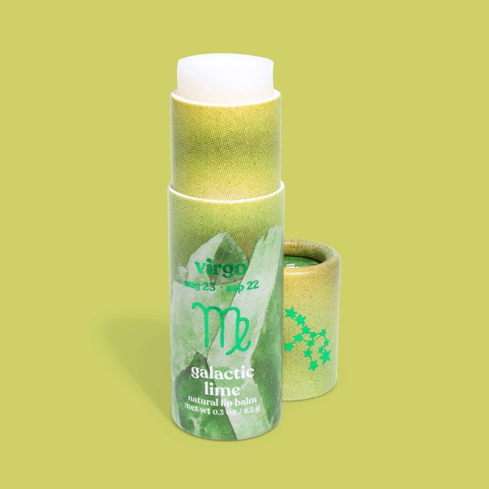 Lip Balm, Zodiac, Virgo Galactic Lime