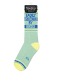 Easily Distracted By Birds Gym Crew Socks