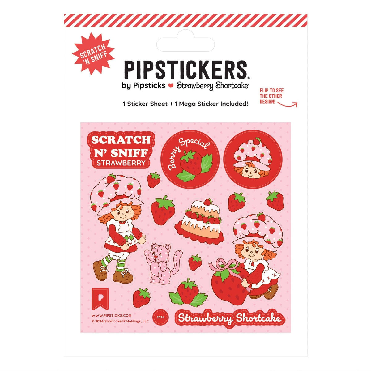 Strawberry Shortcake &amp; Custard Scratch 'n Sniff (2ct)