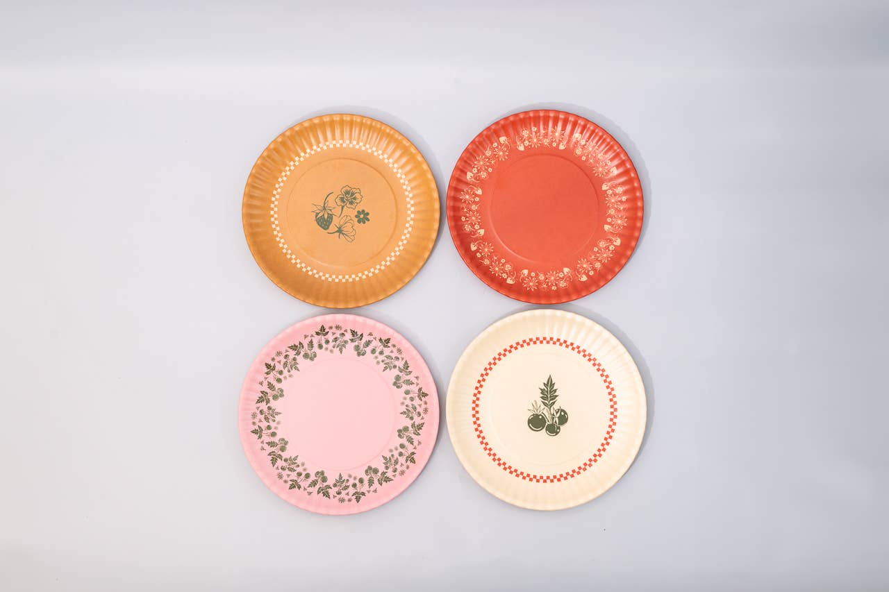 Dessert Plate Set, Garden