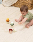 3 Sets of Silicone Stackable Ice Cream Cones (18 pcs)