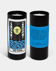 Tarot Candle, The Moon - 6" Tall & 60 Hr Burn, Scented