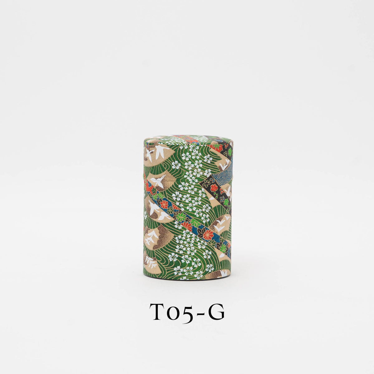 Japanese Traditional Washi Tea Canister – 20 Pattern 100g