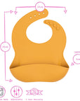 Silicone Baby Weaning Bib