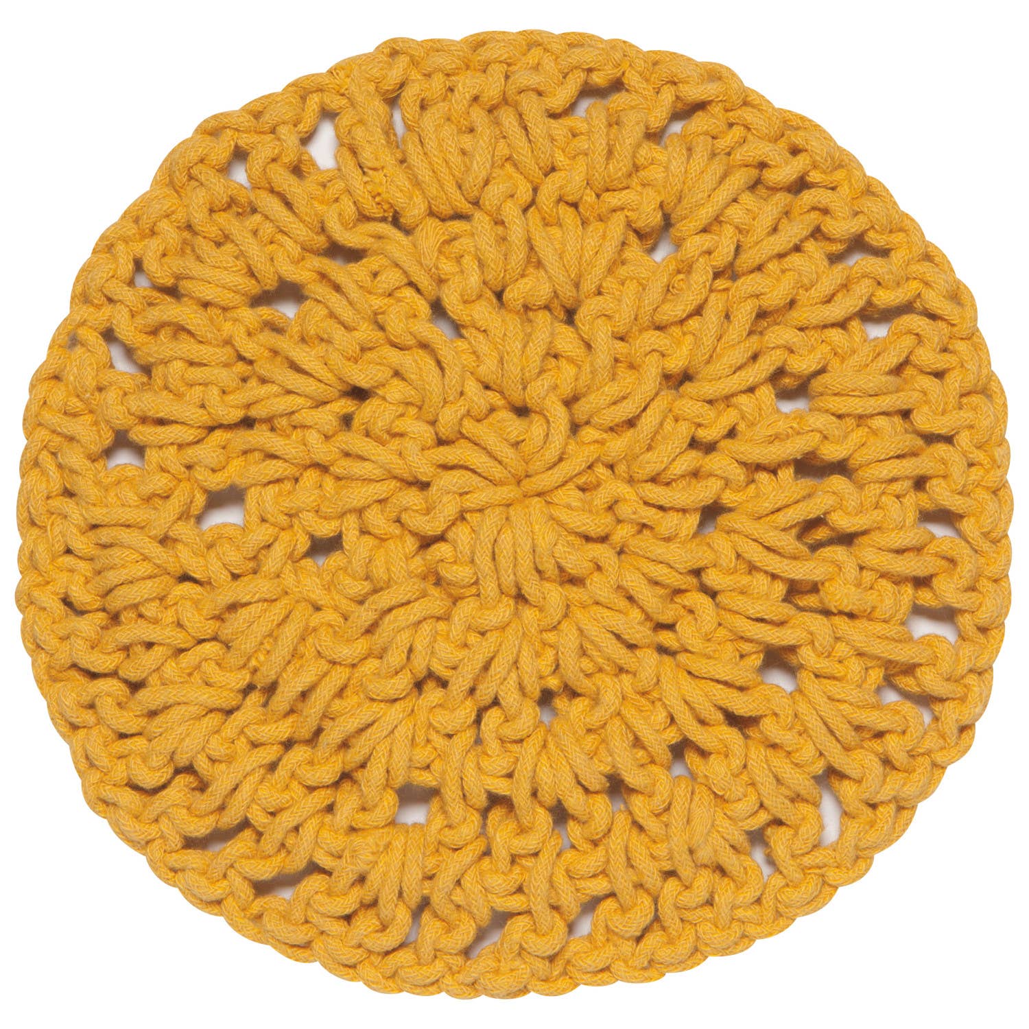 Ochre Knotted Trivet