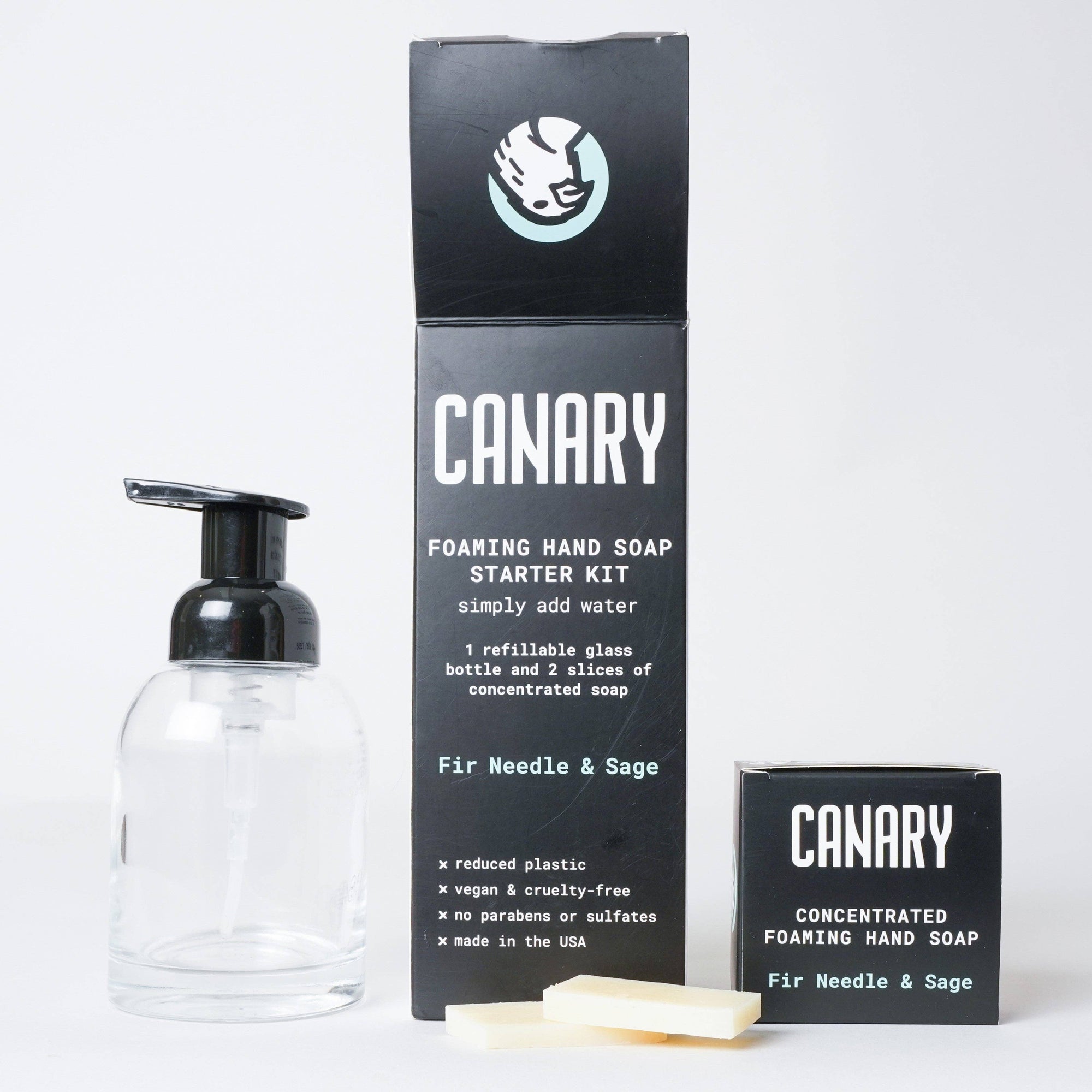 Hand Soap Starter Kit - Bottle &amp; Soap
