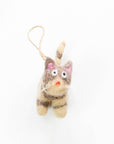 The Winding Road - Ornament - Little Felt Cats - 5 Assorted Pieces