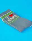 I ❤️ Naps Gym Crew Socks