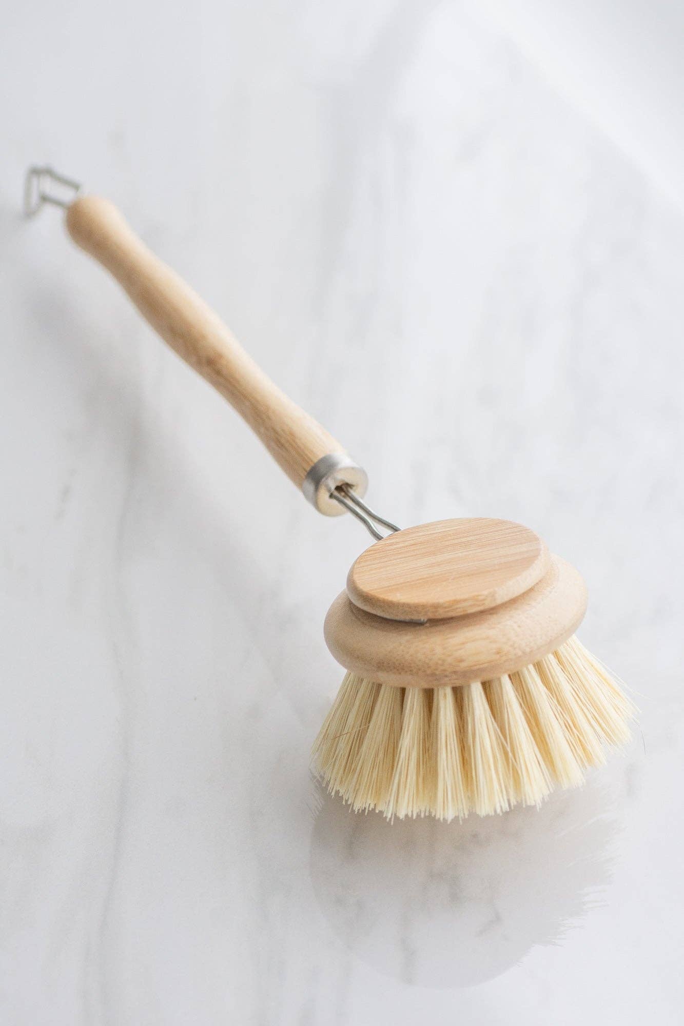 No Tox Life - CASA AGAVE® Long Handle Dish Brush with Replaceable Head - No Tox Life