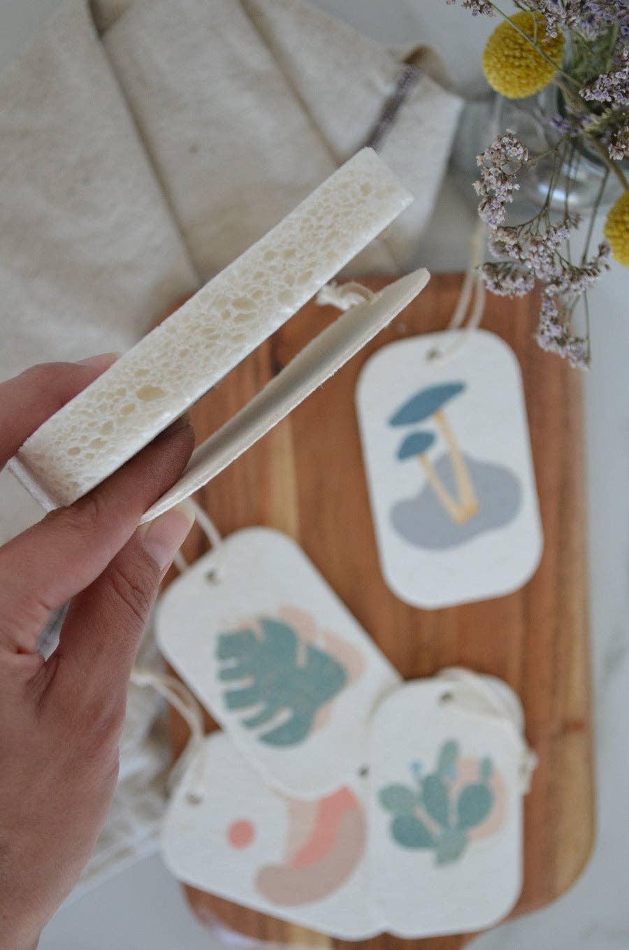 Me Mother Earth -  Pop Up Dish Sponges 3-Pack | Compostable + Zero Waste