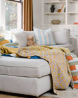 Kantha Quilt Throw - No. 250120