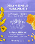 Badger Mineral Sunscreen Cream SPF 50, Zinc Oxide Sun Care