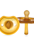 Natursutten's Natural Rubber Orthodontic Pacifier with Butterfly Shield - Medium (6-12 Months)