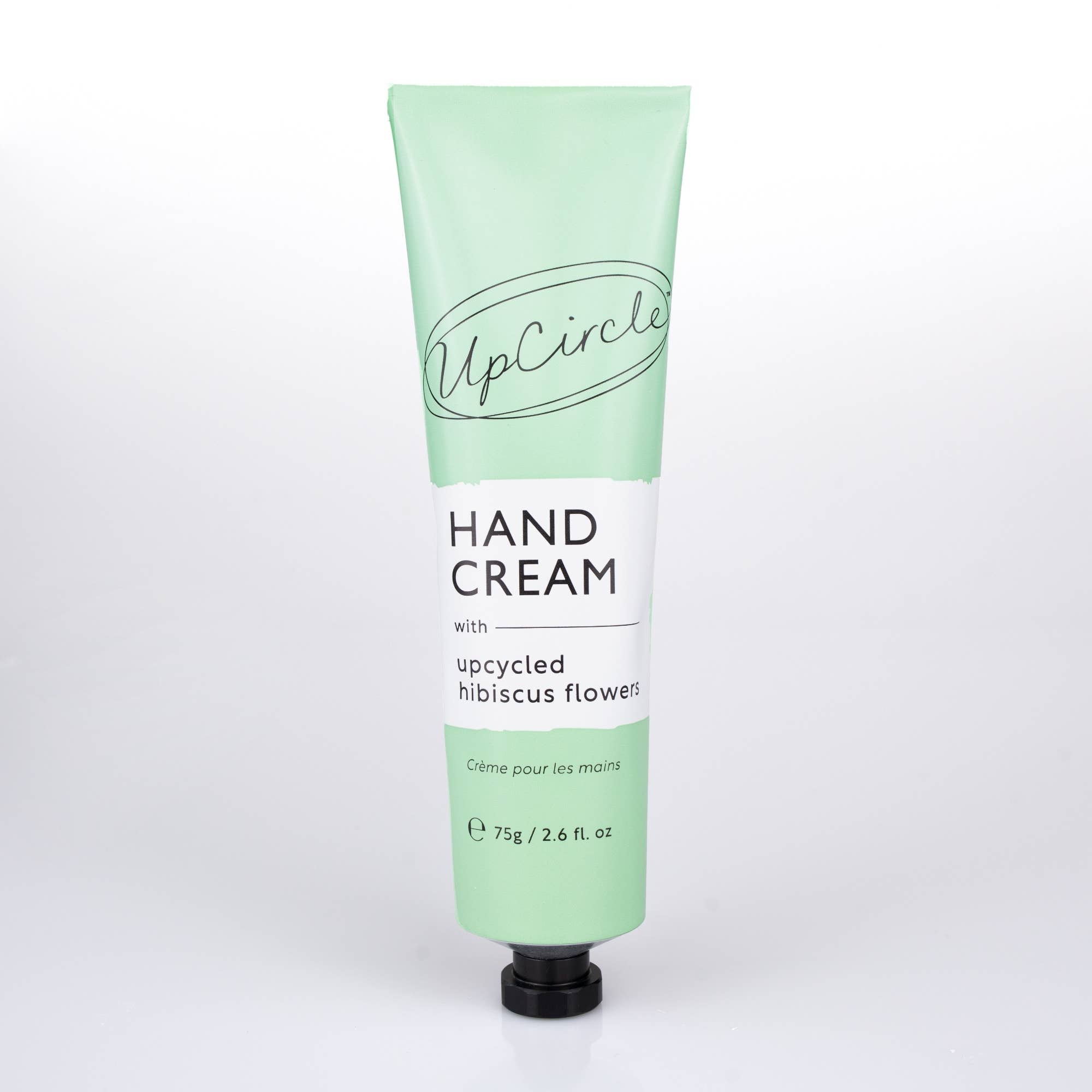 Eco-friendly Hand Cream with Upcycled Hibiscus Flower Acids