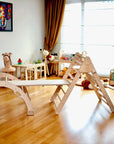 5 Pieces Climbing Set - Climbing Triangle / Arch Rocker, XL Pillow, and 2 Ramps