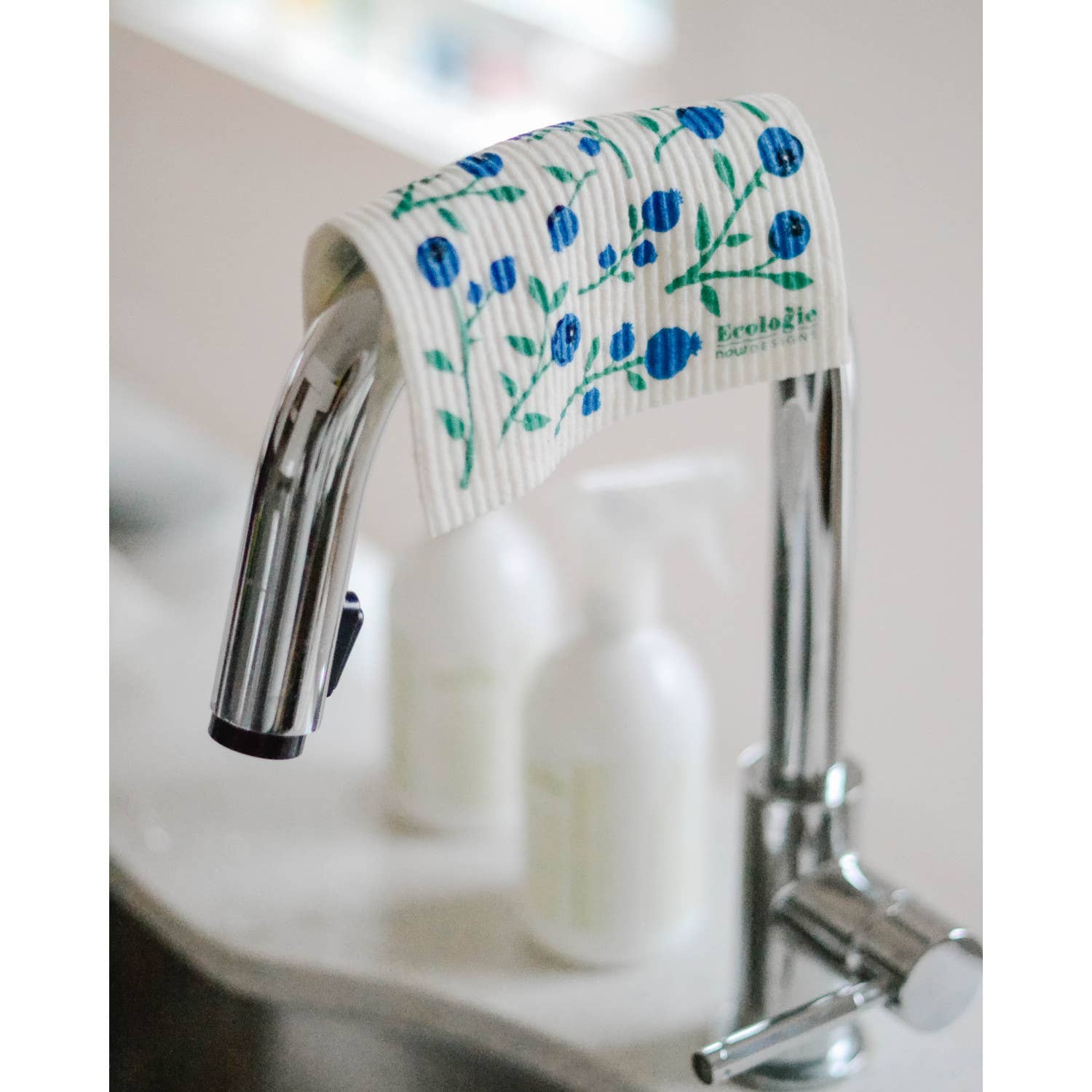 Blueberries Swedish Dishcloth