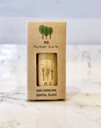 Vegan Eco Dental Floss- Refillable Bamboo Container