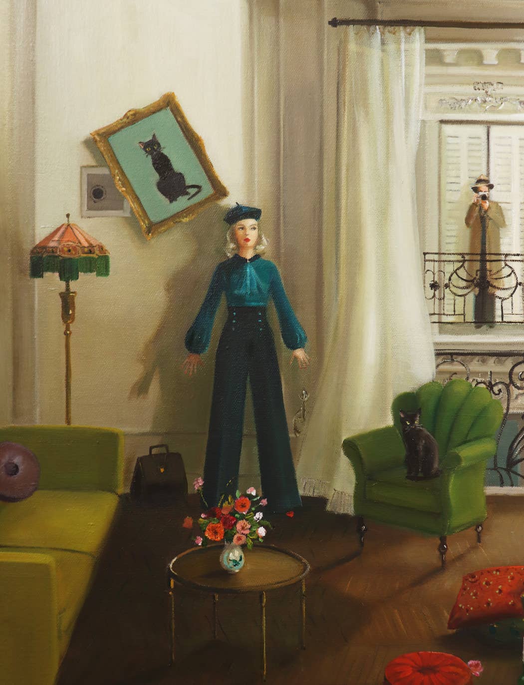 Life Like A French Spy Novel. 8.5"x11". Art Print