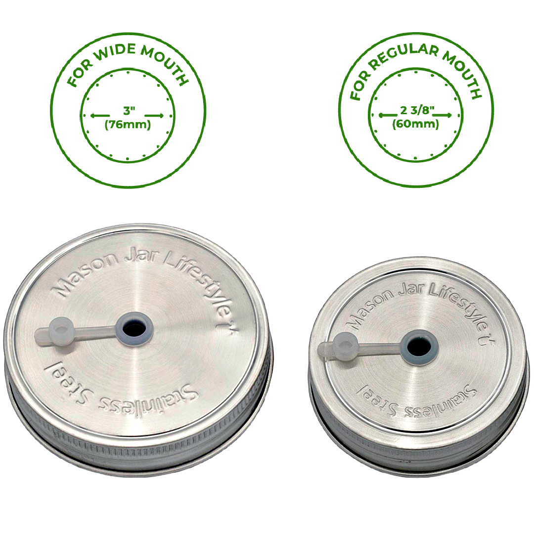 Mason Jar Lifestyle Tumbler Lids