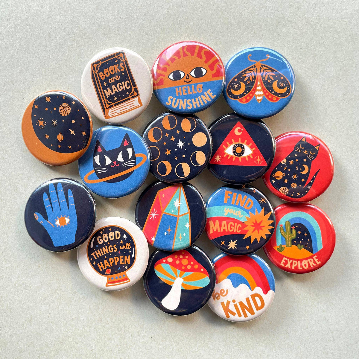 Cosmic Magic 1.25" Buttons